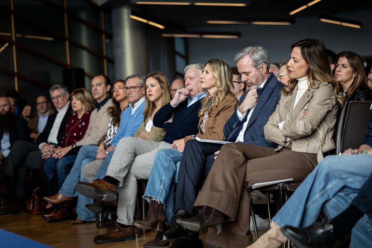 En imágenes | El PP presenta su eslogan de campaña: 'Aragón imparable'
