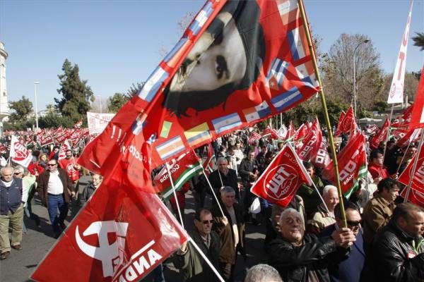 Manifestación contra la reforma laboral en Córdoba