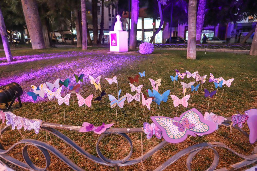 Marcha contra la violencia de género en Orihuela