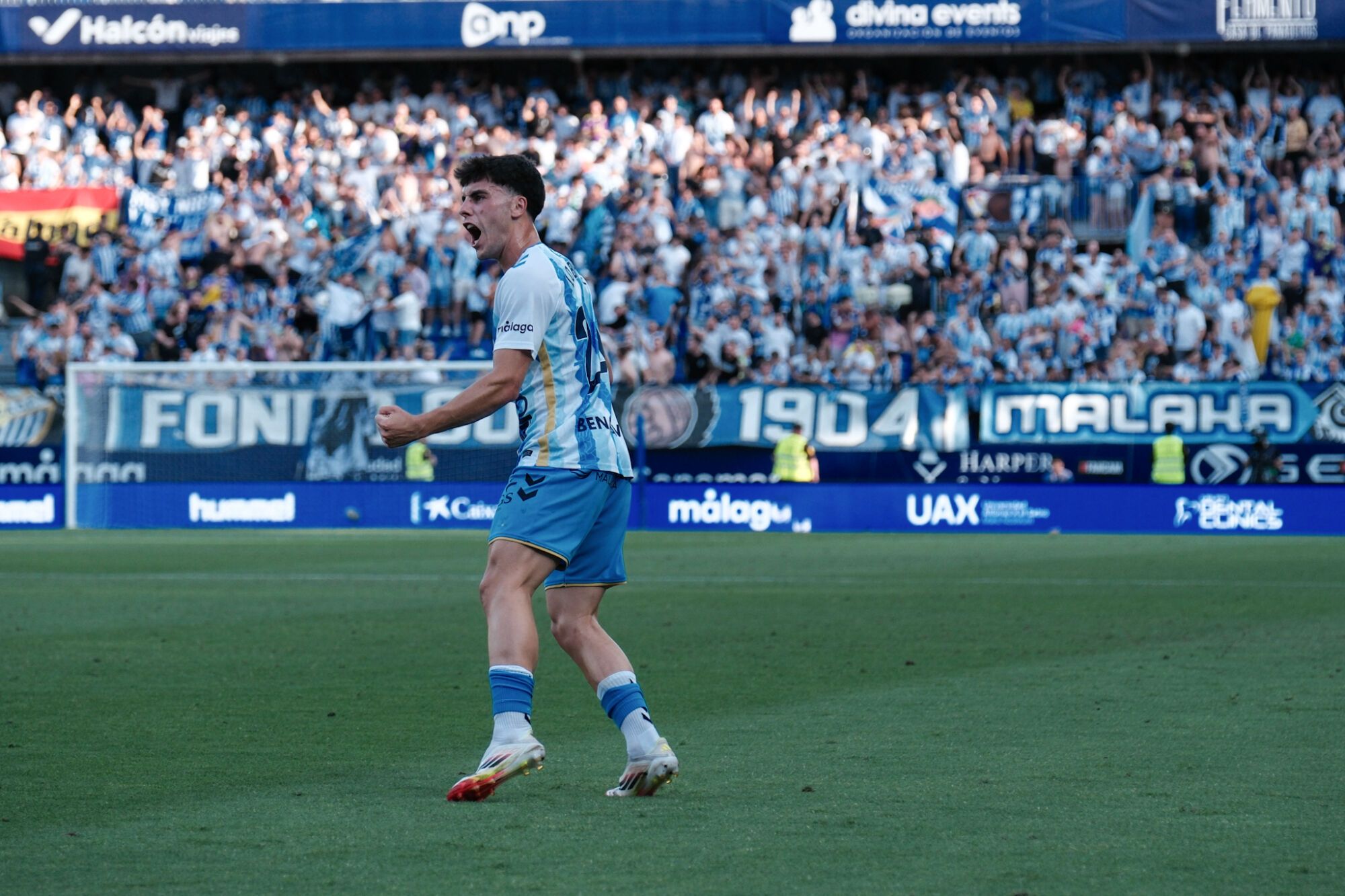 Málaga CF - Burgos CF. Jornada 42, Liga Hypermotion