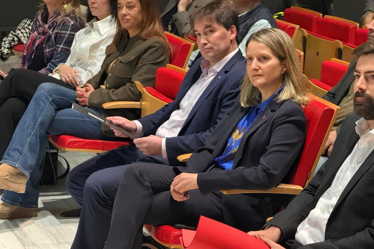 La consellera de Drets Socials, Mònica Martínez Bravo, a Girona.