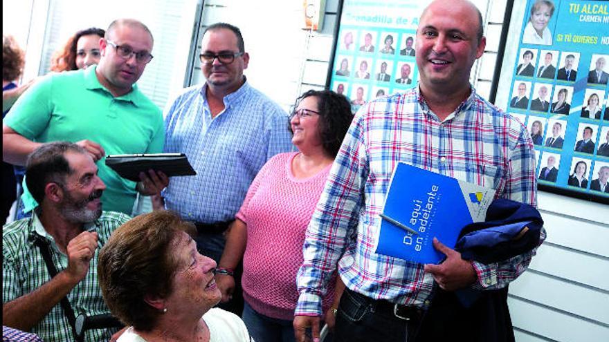 El portavoz de los nacionalistas en Granadilla, José Domingo Regalado.