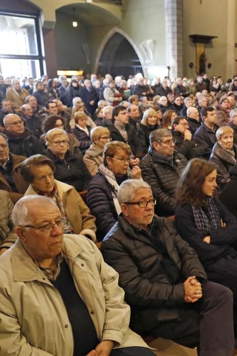 Últim adéu a l'exalcalde de Blanes Josep Marigó