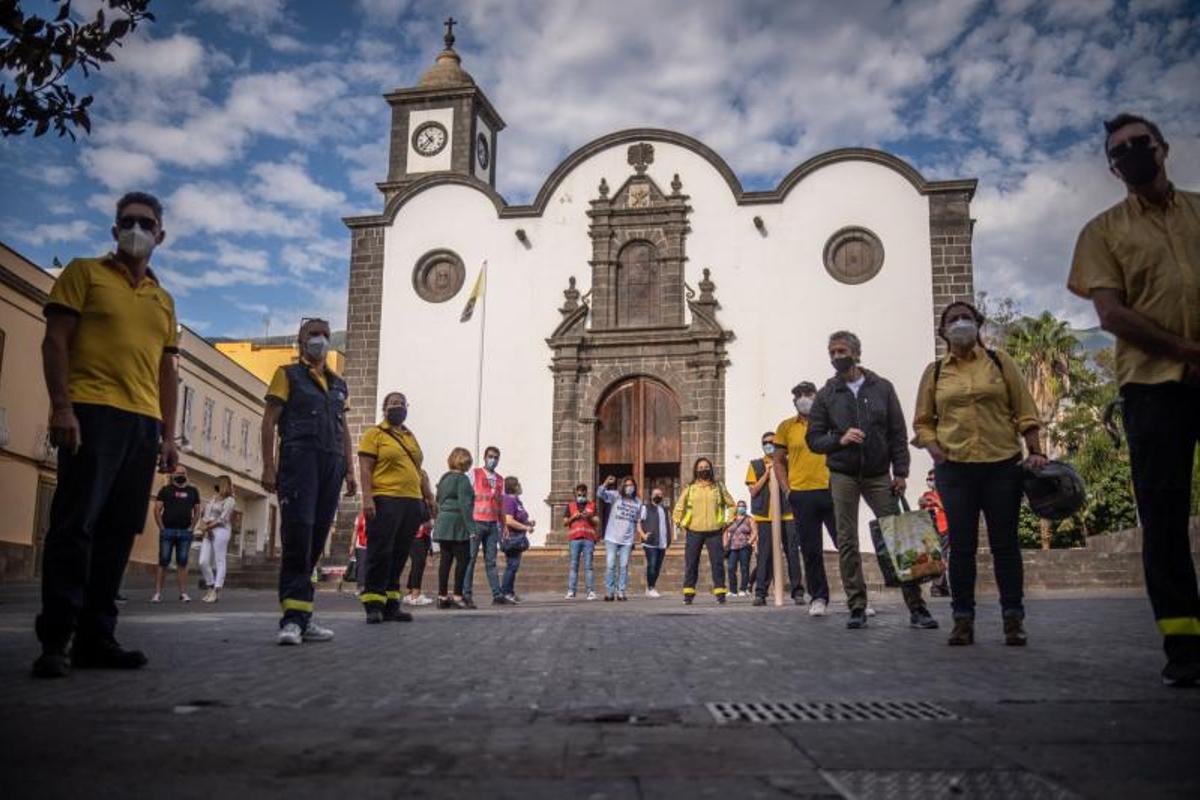 Huelga en Correos en la zona sur de Tenerife