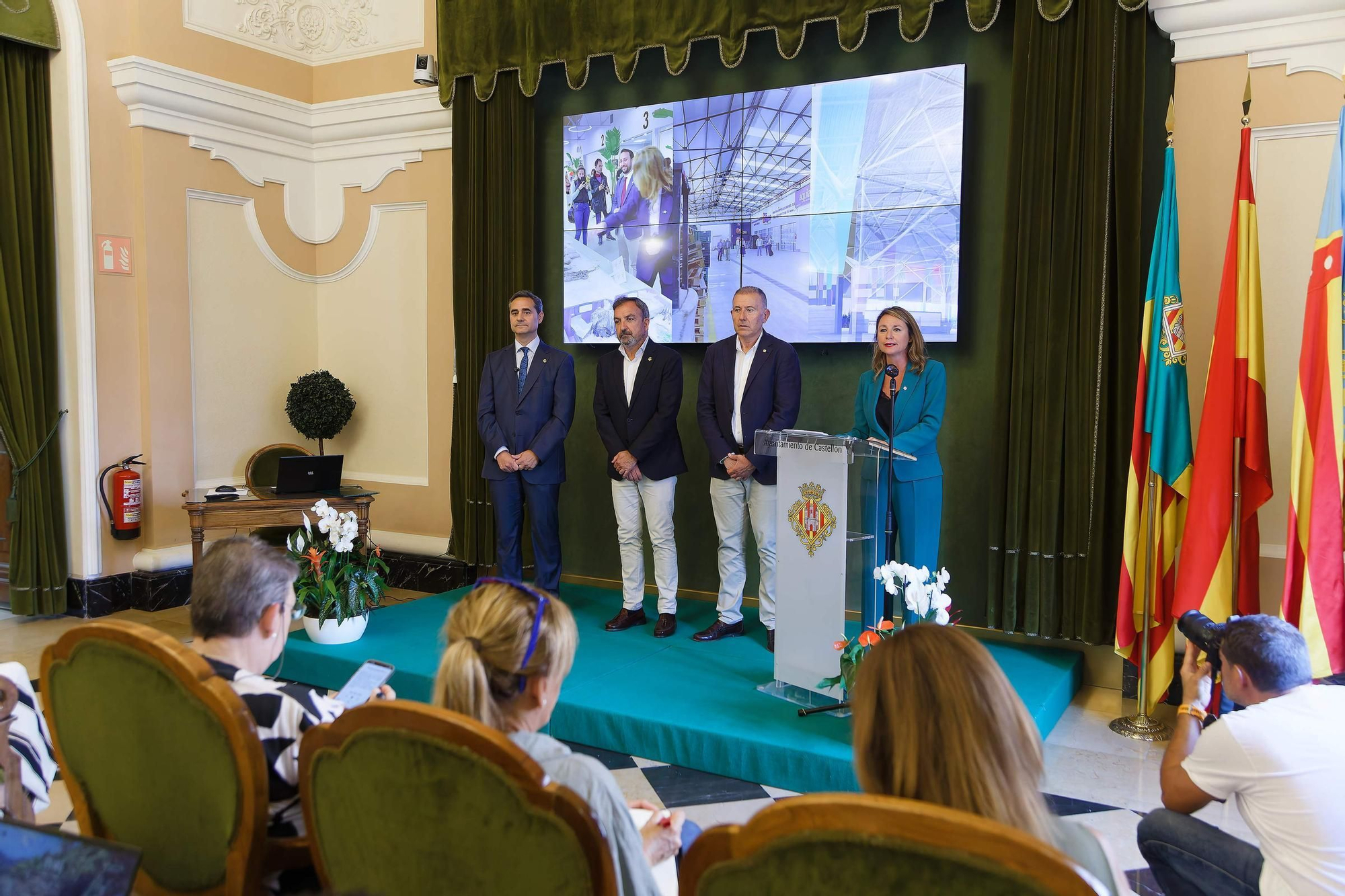 Todas las imagenes del balance de mitad de legislatura del equipo de gobierno de Castelló