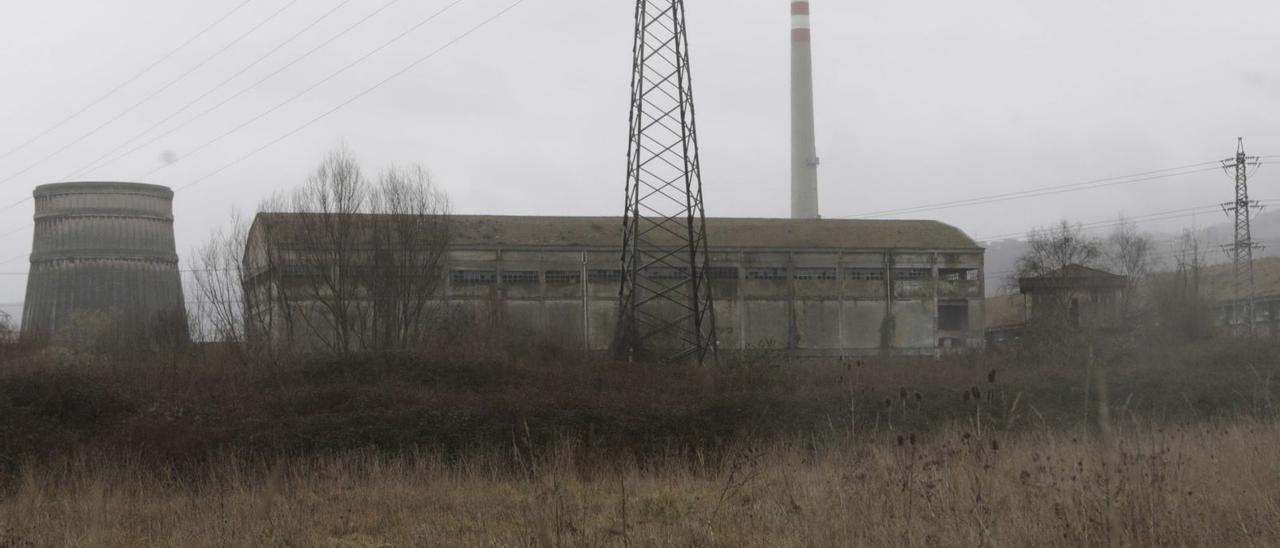 Los terrenos y las instalaciones de la antigua factoría de Nitrastur, en Langreo. | Fernando Rodríguez