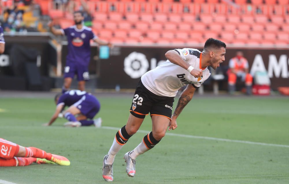 Las imágenes del Valencia CF - Valladolid