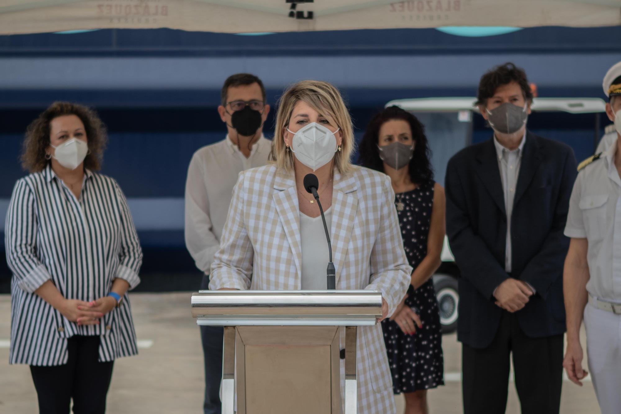 Atraca en Cartagena el primer crucero que llega a España tras la covid