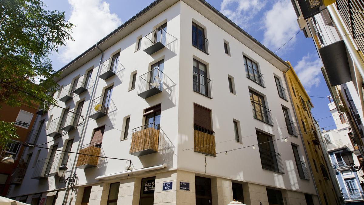 Apartamentos turísticos en el Mercado de Tapinería de València.