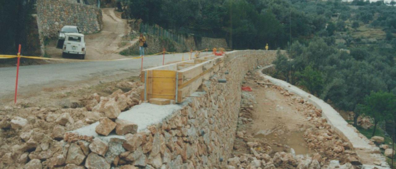 Una imagen de archivo de las obras de la construcción de la carretera.