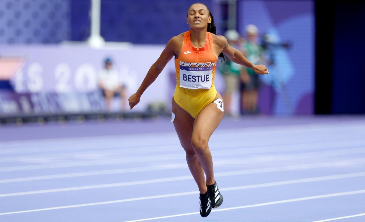 Jaël Bestué, en los Juegos Olímpicos de París