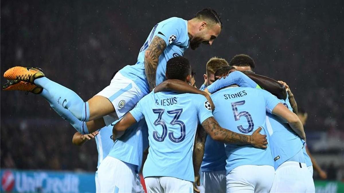 La exhibición de poderío del Manchester City en el campo del Feyenoord fue total