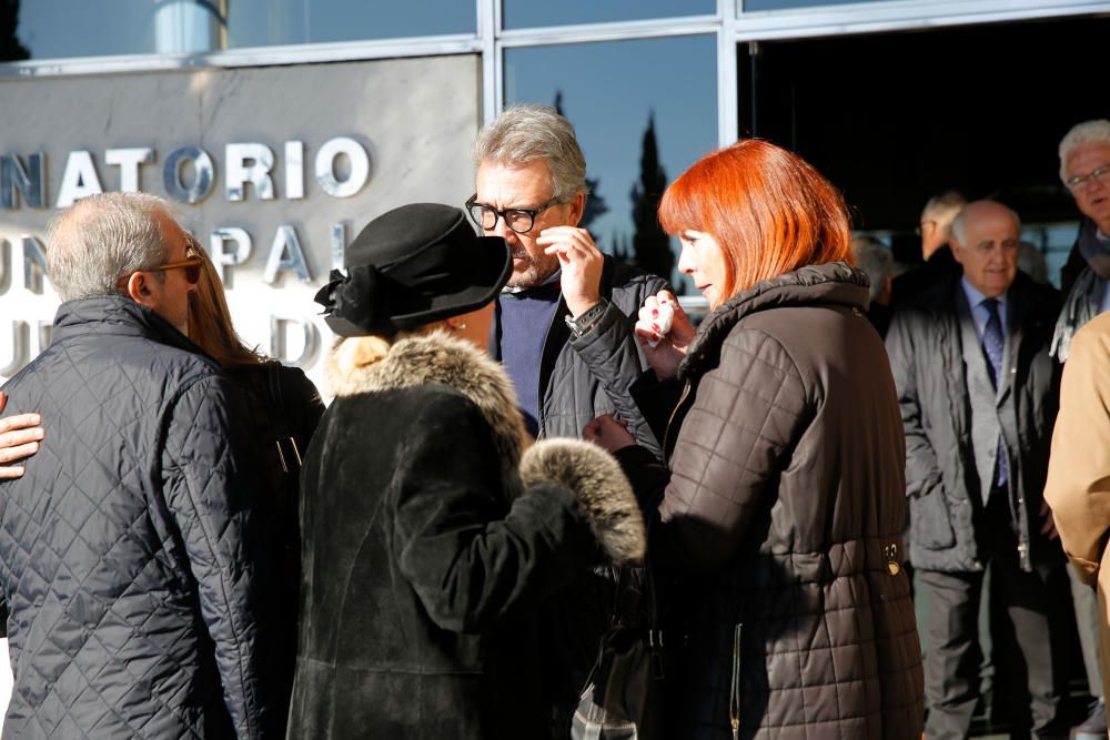 Familiares y amigos despiden a Juan Lladró