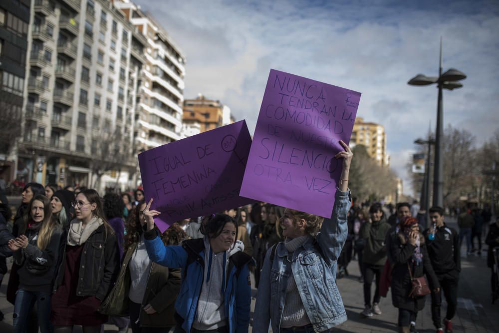 8M en Zamora | Manifestación Estudiantes