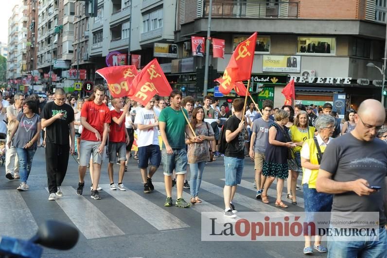 Más de cien voces piden en Murcia "acoger refugiados ya"