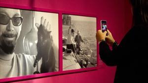 Fotografías de Baltasar Porcel por Toni Catany en la exposición del Palau Robert