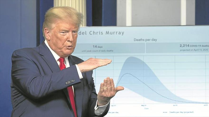 Trump predice hasta 240.000 muertos en Estados Unidos