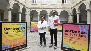 El único claustro barroco de Vigo abre sus puertas al ritmo de «verbena»