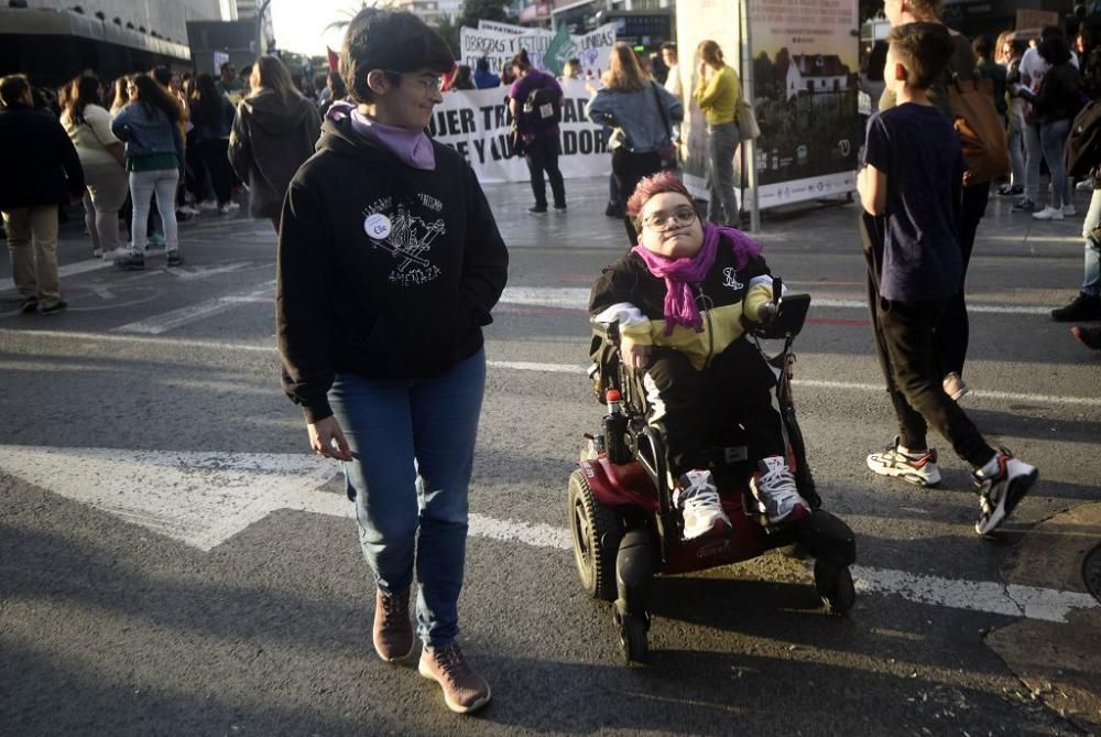 8M en Murcia (manifestación de la tarde)