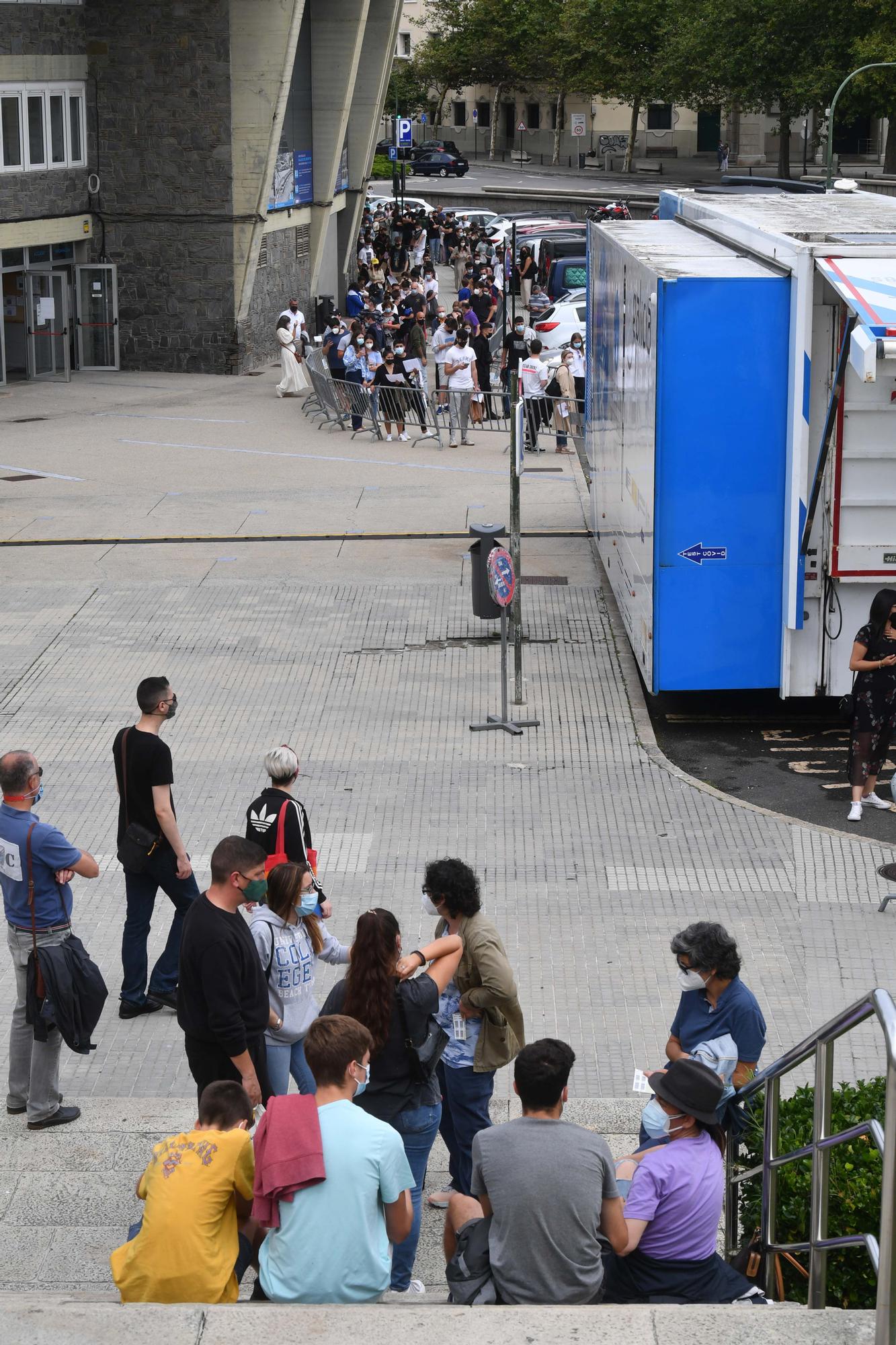 La Xunta realiza test de antígenos hoy en Riazor para aumentar los diagnósticos