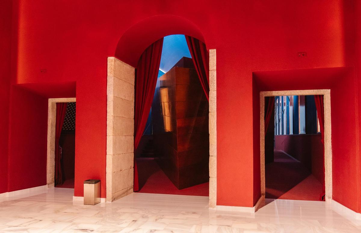 Entrada a la nueva sala de cine del Museo Reina Sofía.
