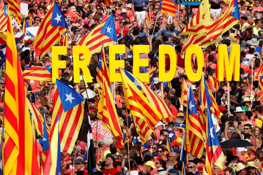 Les millors imatges de la Diada 2018