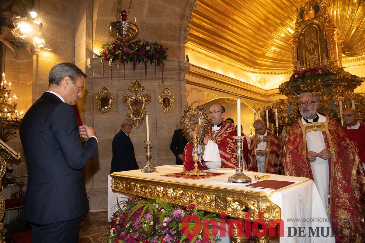 Procesión de exaltación de la Vera Cruz en Caravaca