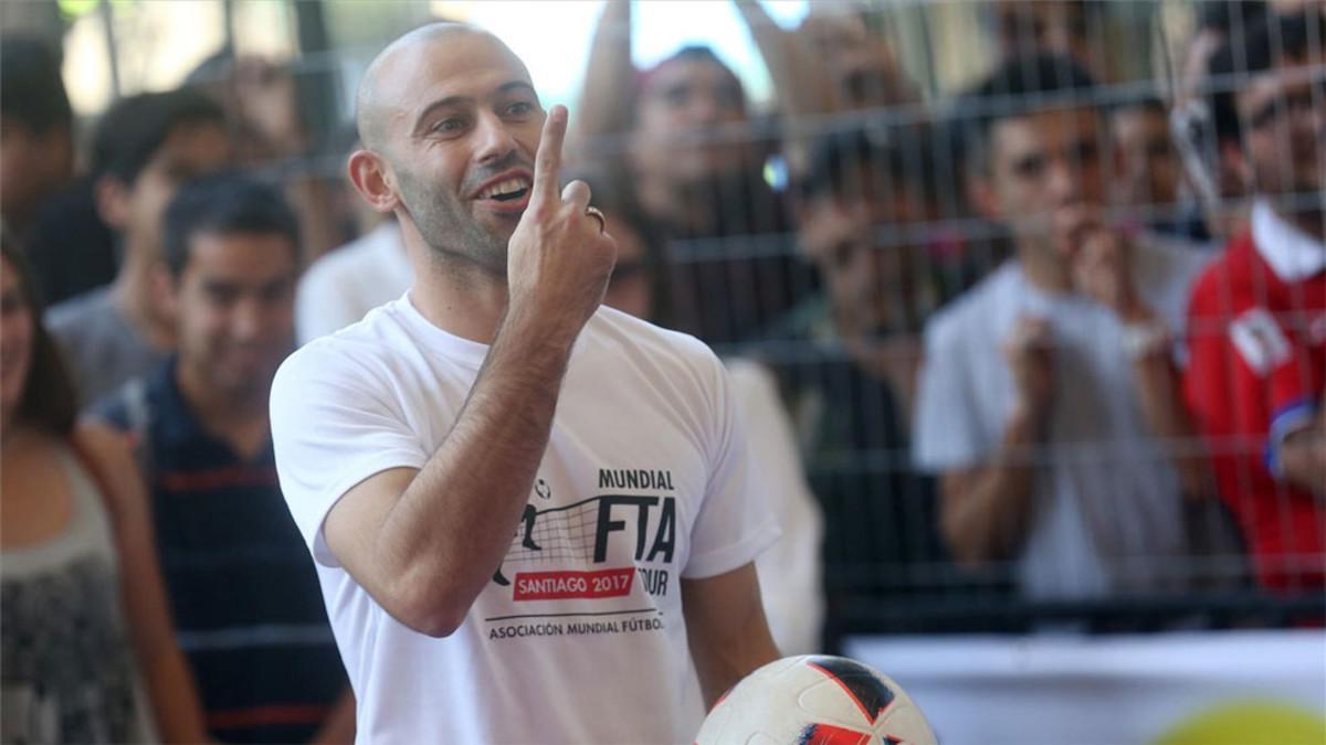 Mascherano se encuentra de vacaciones