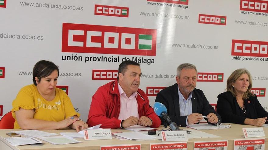 Patricia Laguna, Fernando Cubillo, Ramón Sánchez y María Adela Zafra.