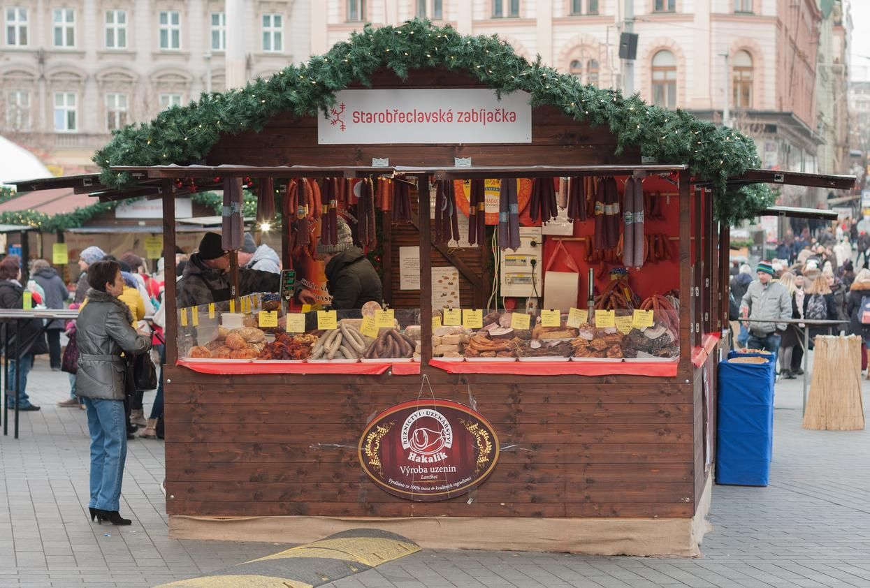Mercadillo navideño de Brno
