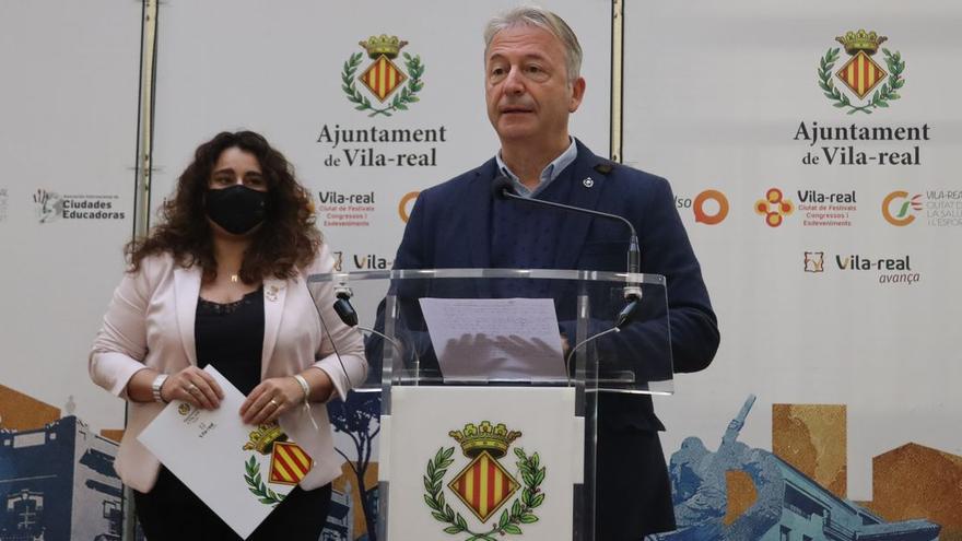 El concejal Pérez Arribas y la edila Caravaca han presentado las actividades a realizar en Vila-real para fomentar los valores europeos.
