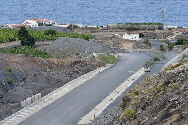 Panorámica de las obras de la circunvalación en el enlace con la autovía del norte