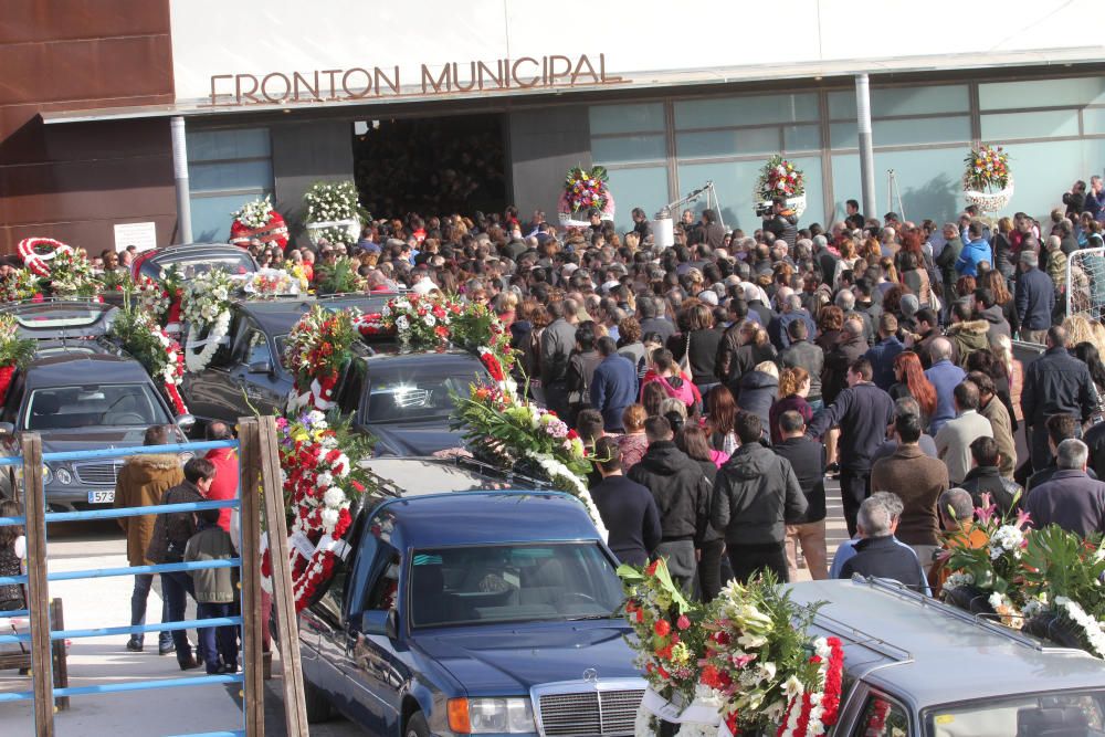 Funeral por las víctimas del accidente en Torre Pacheco