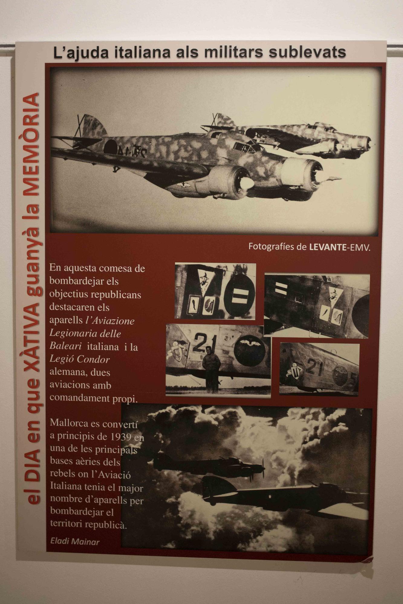 La Casa de Cultura de Xàtiva acoge dos exposiciones de memoria histórica