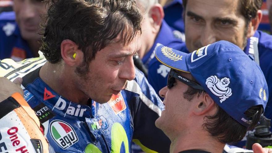 Pedrosa y Rossi, en una imagen de archivo