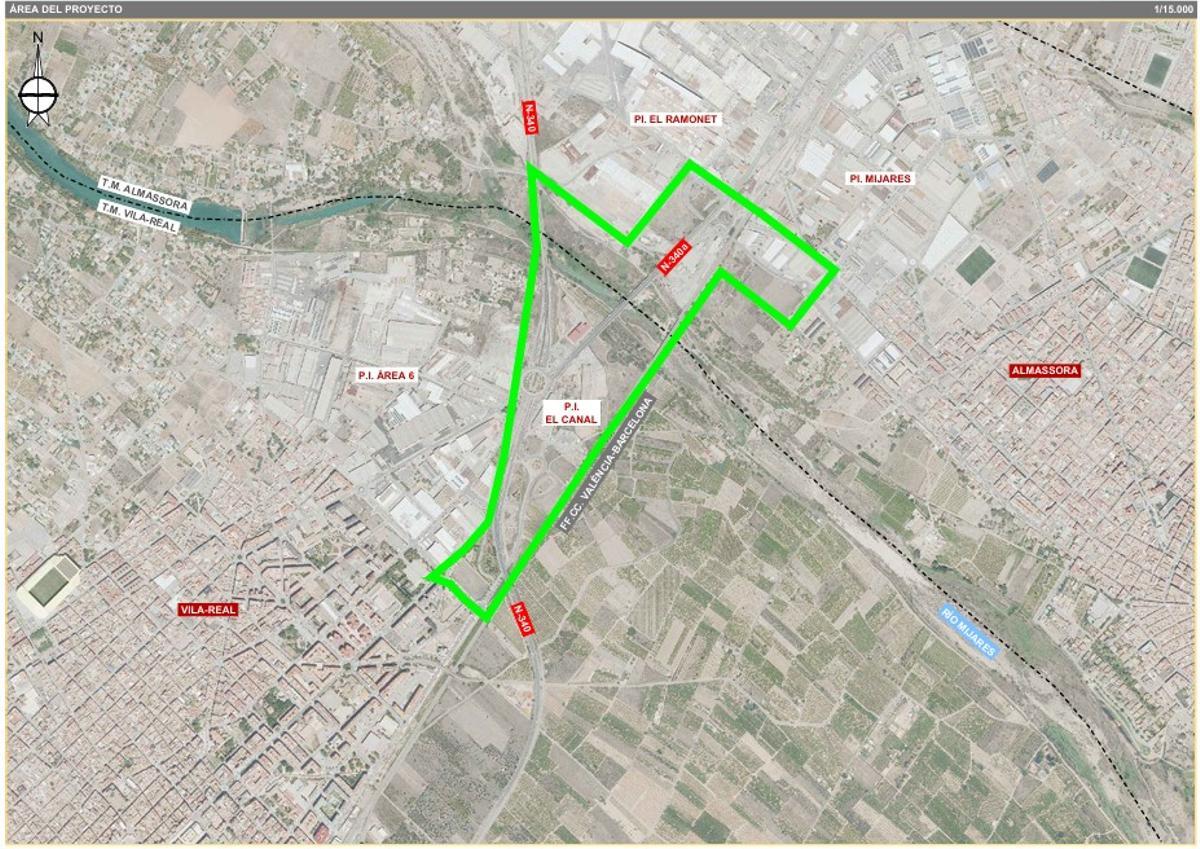 Área del proyecto.
