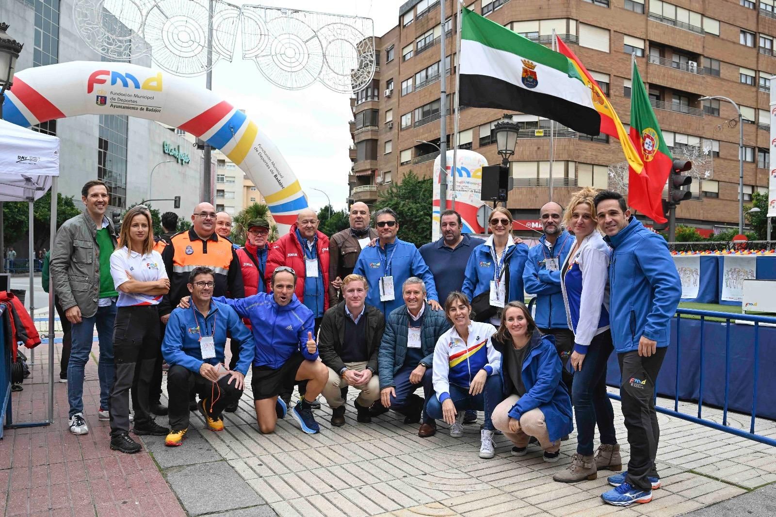 GALERÍA | Alexandre Miguel Carrilho y Gema Martín ganan el medio maratón Elvas-Badajoz