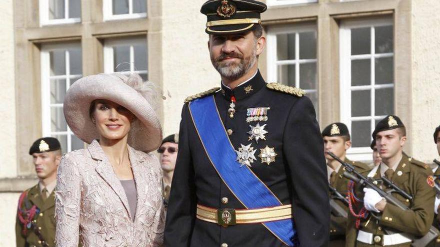 Letizia, protagonista en la boda del heredero de Luxemburgo