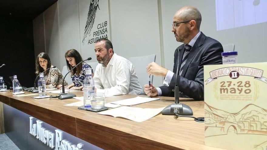 De izquierda a derecha, Paula Barros, Lorena Pérez, Carlos Celorio y José Ignacio Bosch.