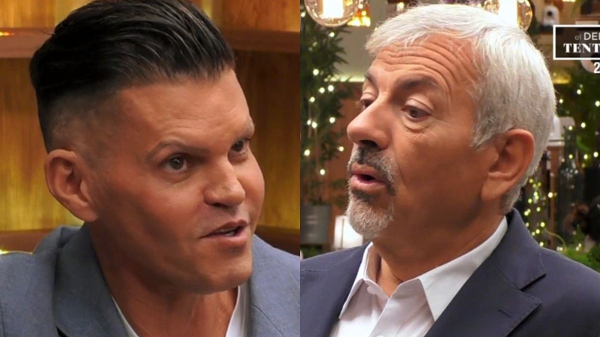 Juanito y Carlos Sobera en First Dates