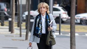 La expresidenta madrileña Esperanza Aguirre.