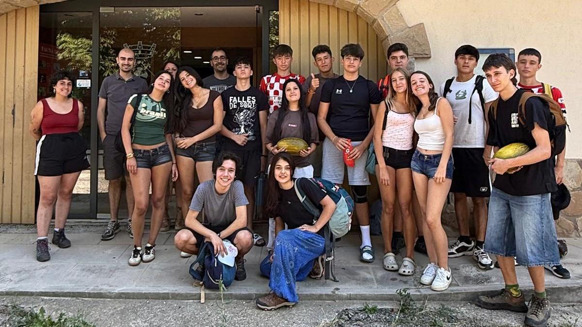 Els joves que participen en el projecte