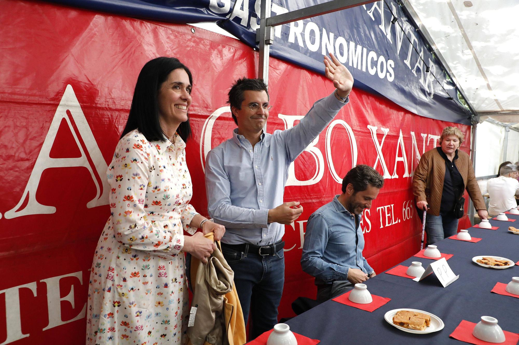 Los principales candidatos a la Alcaldía se dan cita en la tradicional comida de pulpo en la Ascensión