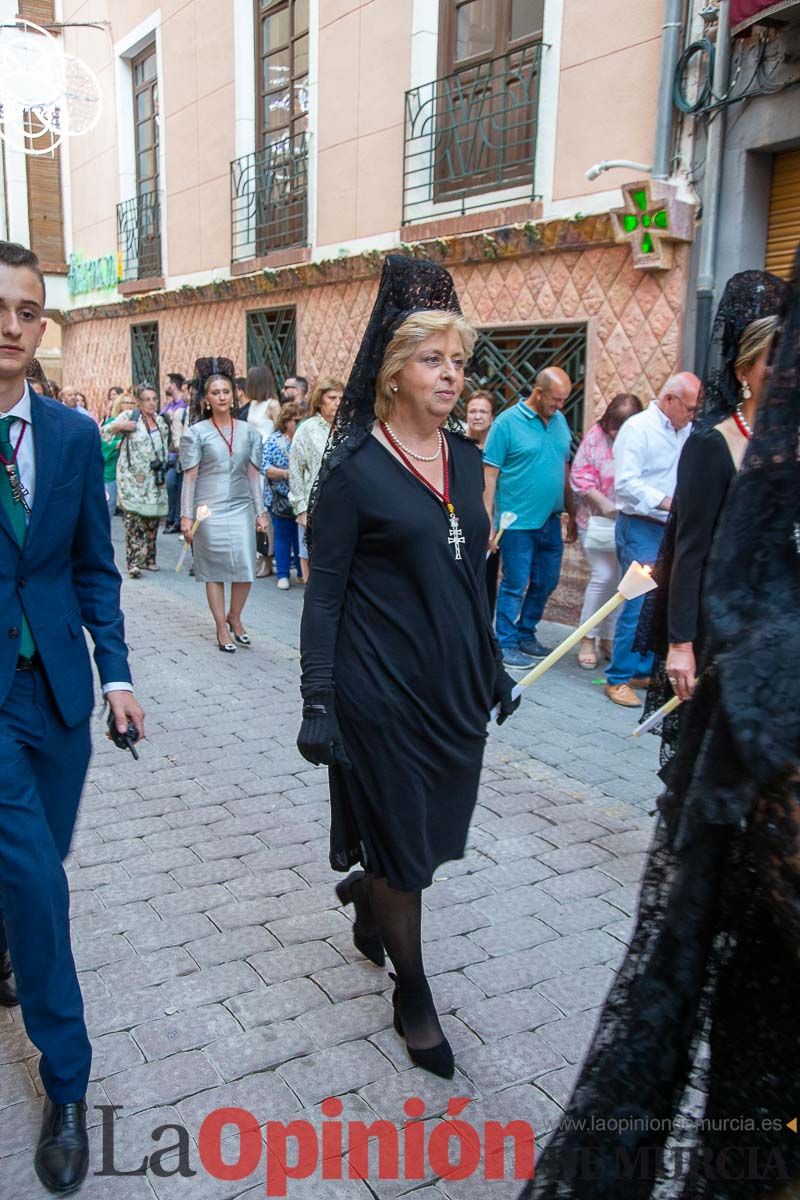 Procesión del Baño y parlamento en las Fiestas de Caravaca