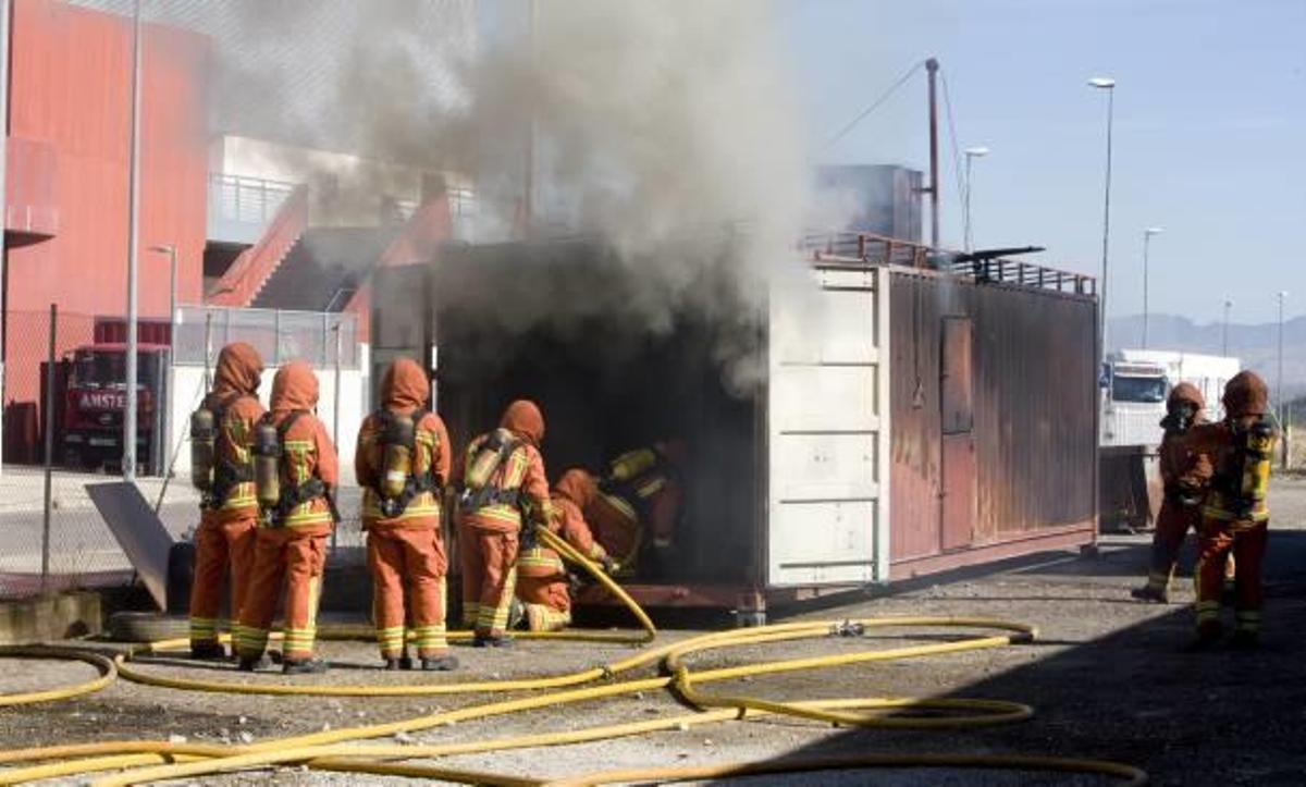 De matadero a escuela de bomberos