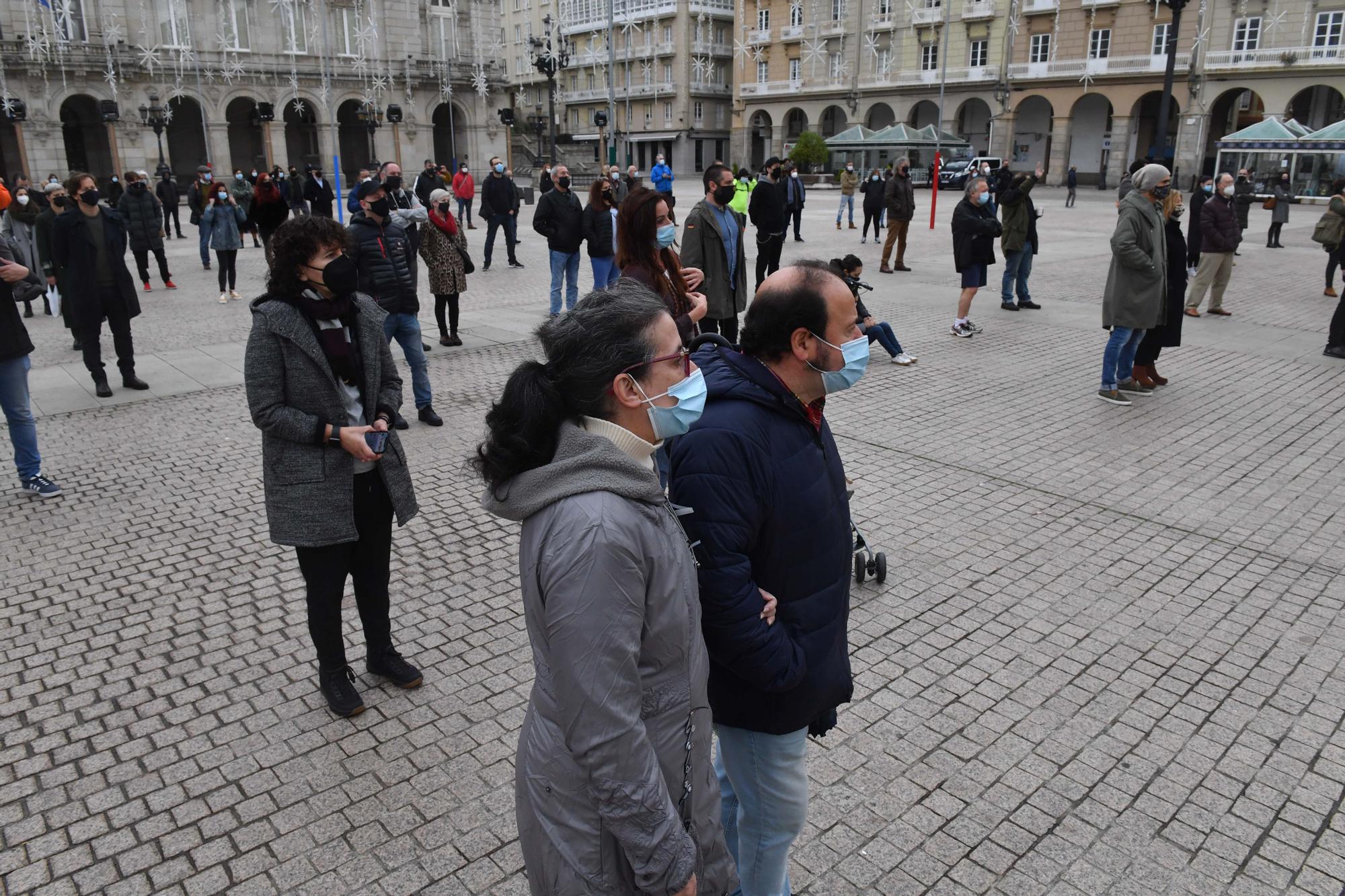 El sector cultural de A Coruña pide "volver a trabajar" y "ayudas" para sobrevivir