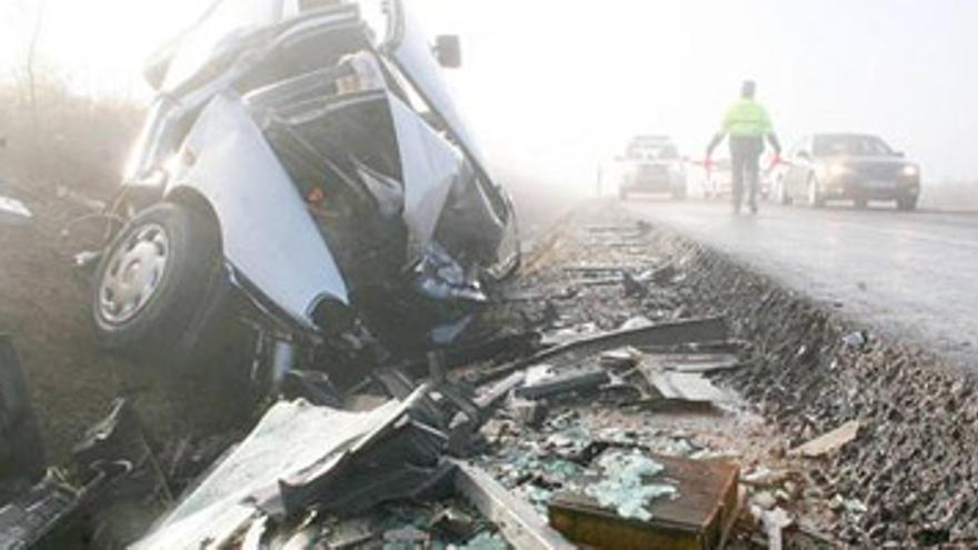 Las muertes en accidentes de tráfico caen un 15% en la región en el 2008
