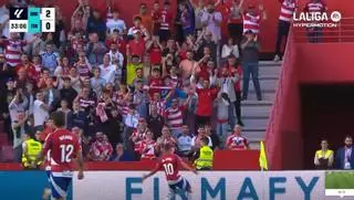 El 2-0 del Granada CF en el Granada CF - CD Tenerife de la jornada 10 de LaLiga Hypermotion