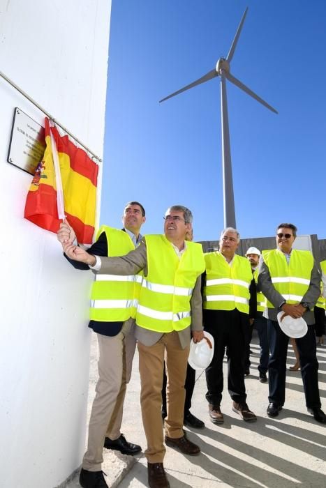 INAGURACION DEL MAYOR PARQUE EOLICO DE CANARIAS