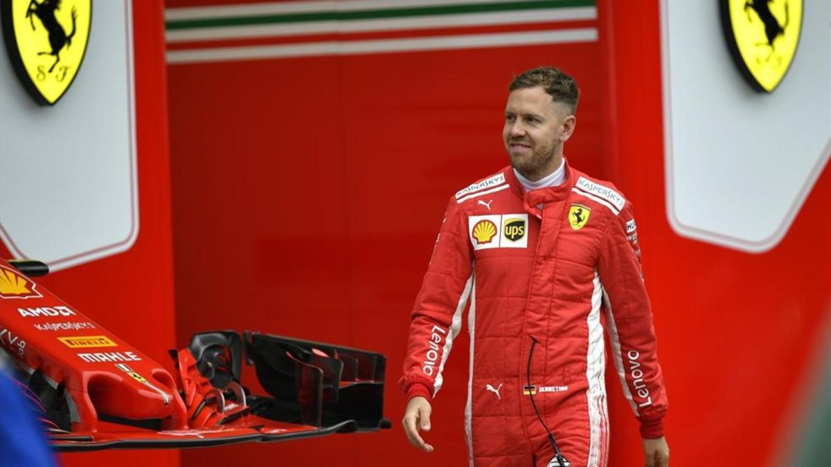 Vettel contento con su nueva pole